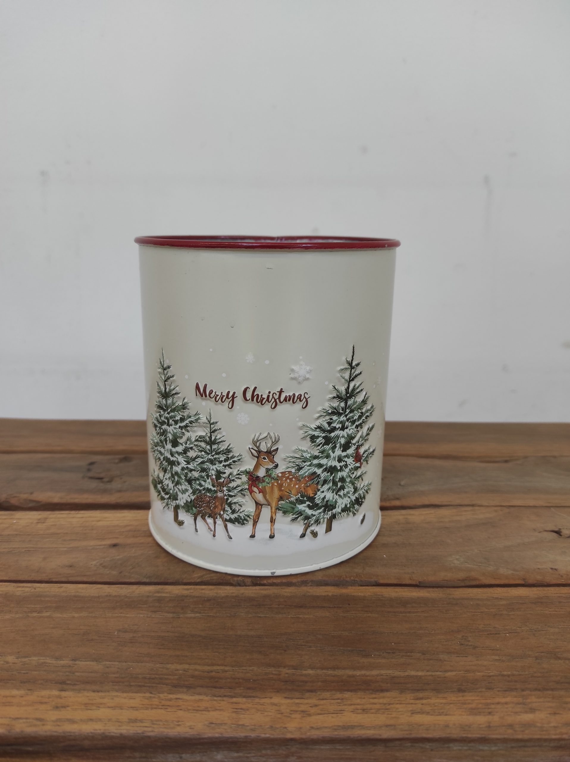 Vaso Metal 'Merry Christmas' - V.13