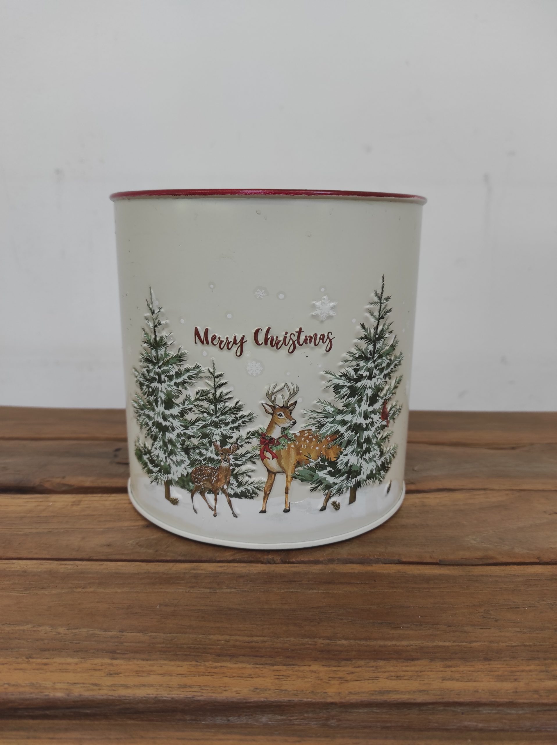 Vaso Metal 'Merry Christmas' - V.15