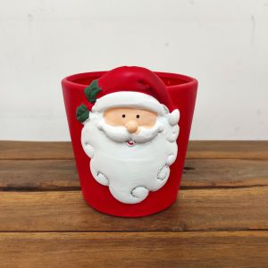 Vaso Louça 'Pai Natal' - V. 10