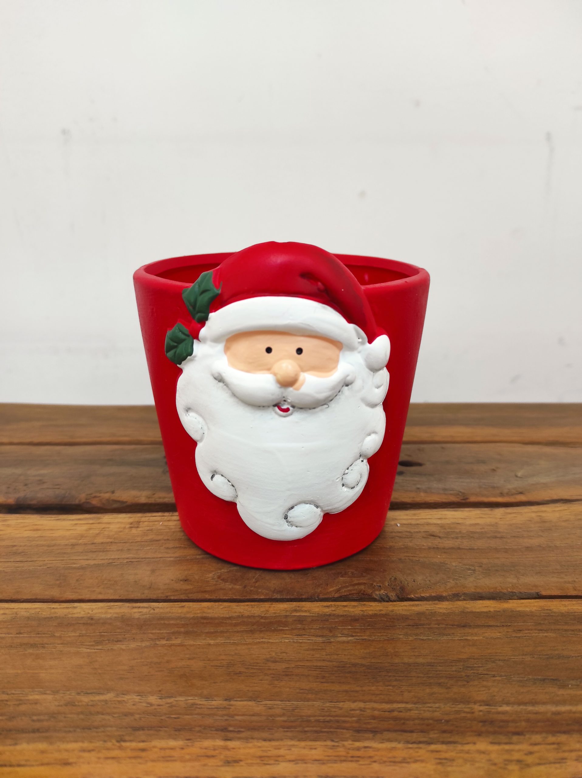 Vaso Louça 'Pai Natal' - V. 10