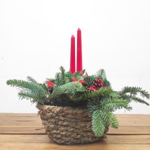 Arranjo Natal C/ Cesta