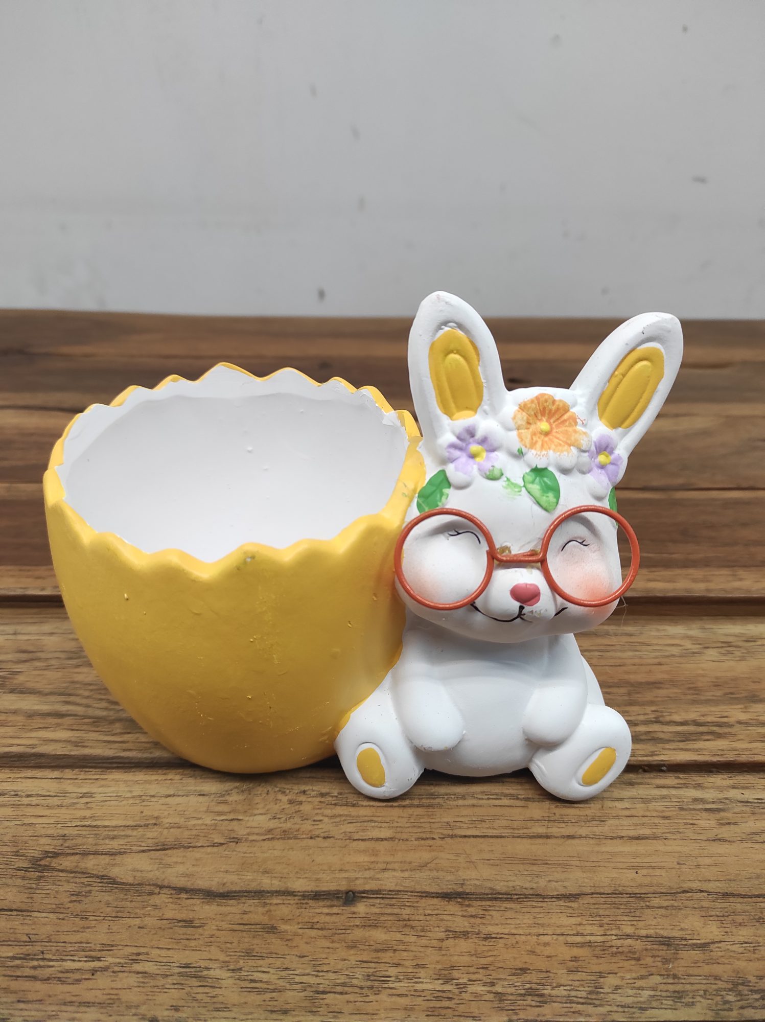 Vaso de Cerâmica - Coelho Amarelo - Image 2