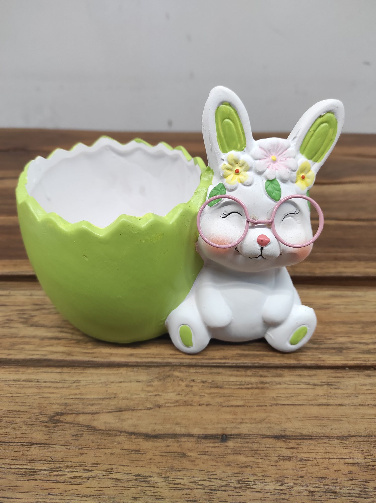 Vaso de Cerâmica - Coelho Verde - Image 2