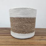 Cesto de Juta e Seagrass - Médio