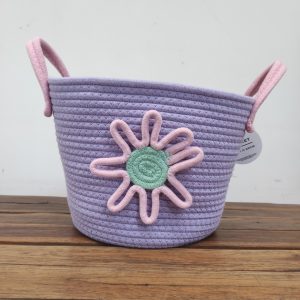 Cesto de Corda de Algodão