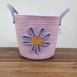 Cesto de Corda de Algodão