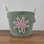 Cesto de Corda de Algodão