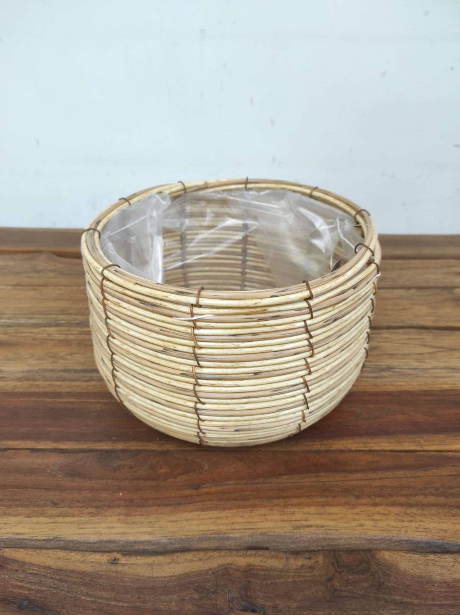 Vaso Em Vime Natural - Pequeno - Image 2