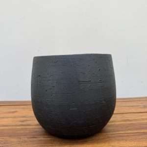 Vaso Hemera Antracite - 25 cm
