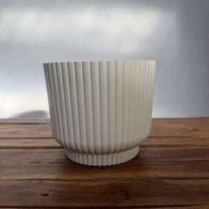 Vaso Miami Creme- 25 Cm