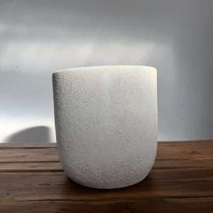 Vaso Atlas Creme - 25 cm