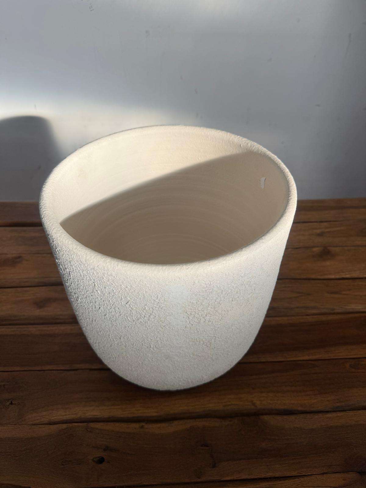 Vaso Atlas Creme - 25 cm - Image 2