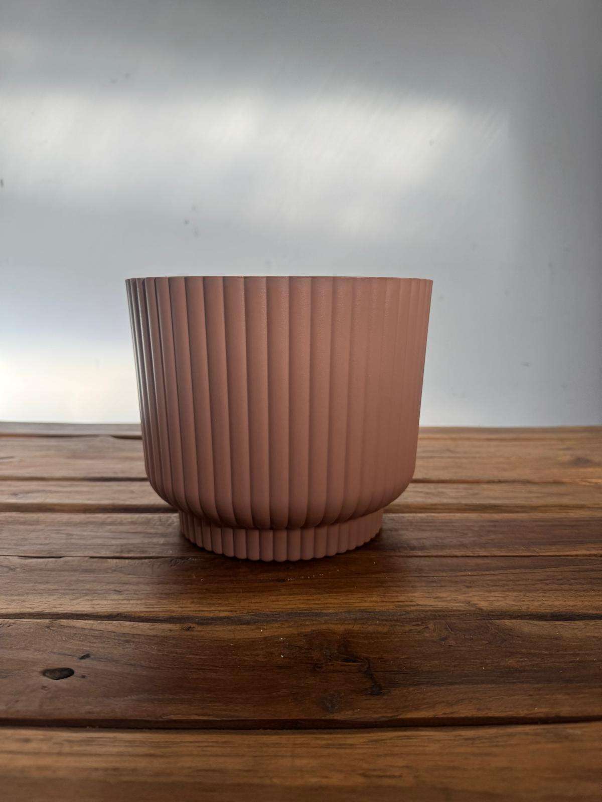 Vaso Miami Rosa - 20Cm