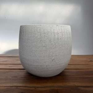 Vaso Hemera Creme - 25 Cm