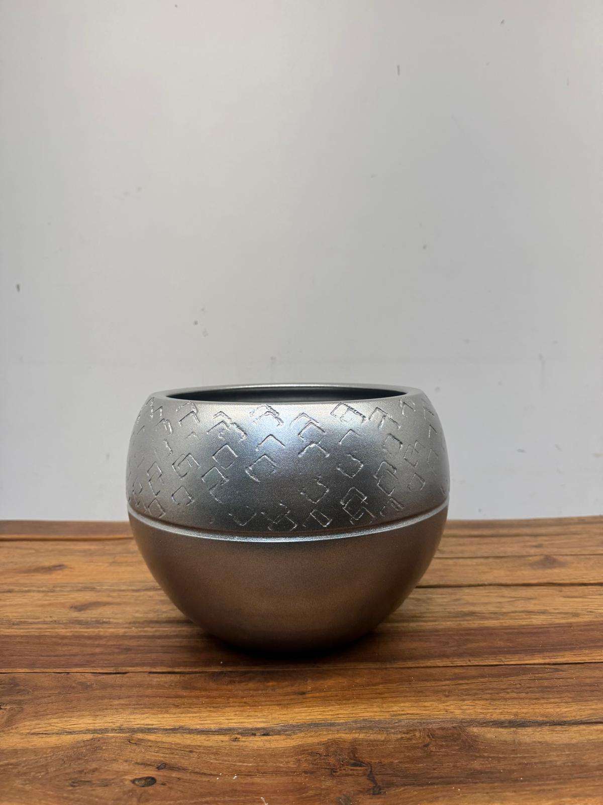 Vaso Bola Xl Picotado - 25 cm