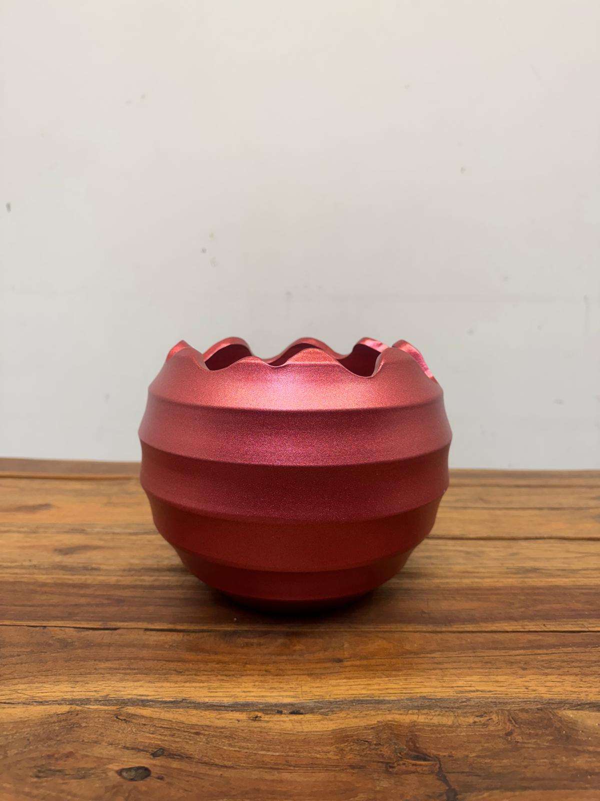 Vaso Recortado Mini Ondulado - 18 cm