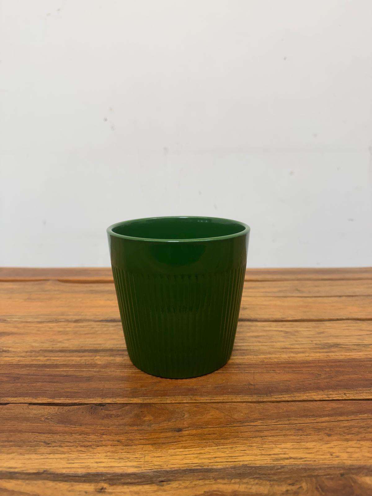 Vaso Decorativo Verde - 12 cm