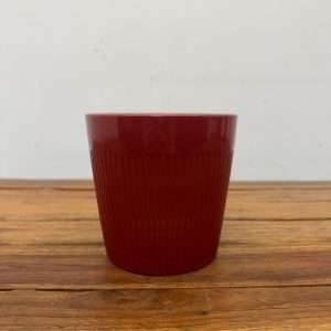 Vaso Decorativo Vermelho - 12 cm